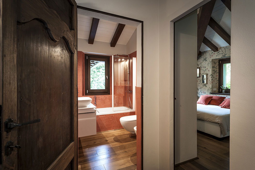 Villa en Como, vista interna