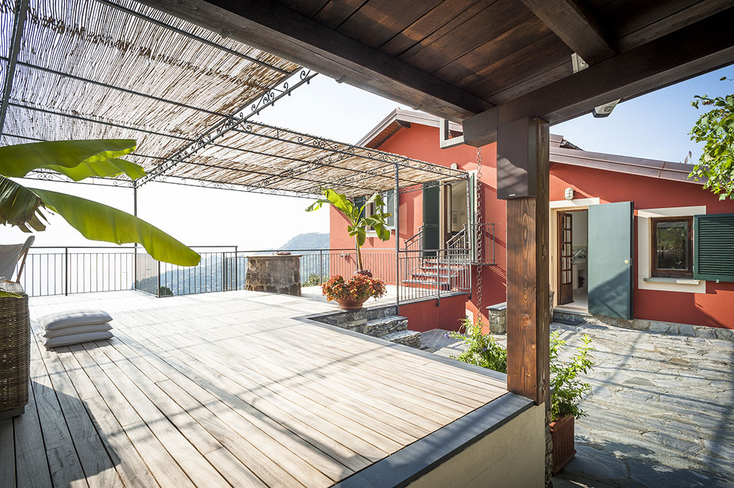 Villa in San Lorenzo della Costa, vista esterna